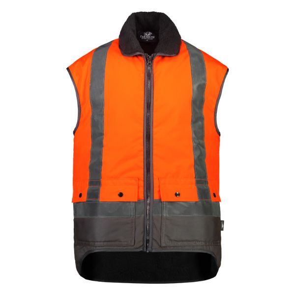 Picture of FAR SOUTH WAIMUMU DAY/NIGHT SLEEVELESS VEST ORANGE